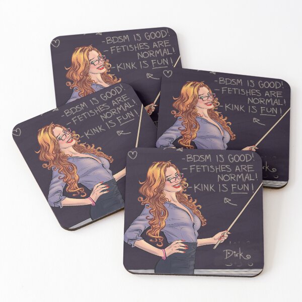 Item preview, "Hot for Teacher" Original BDSM, Kink, and Fetish Positive Illustration by Dirk Hooper designed and sold by DirkHooper.