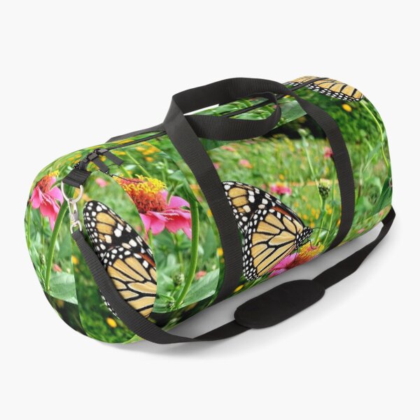 Item preview, Monarch butterfly on a pink zinnia designed and sold by LitaAn.