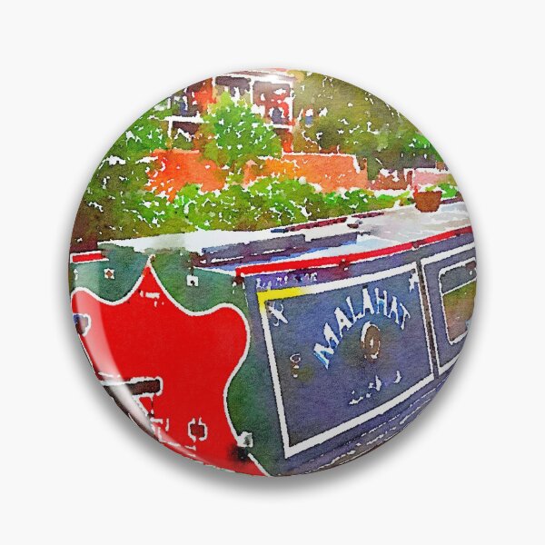 Item preview, The Narrowboat Malahat Along The Nottingham Canal designed and sold by Douglas E. Welch Design and Photography.