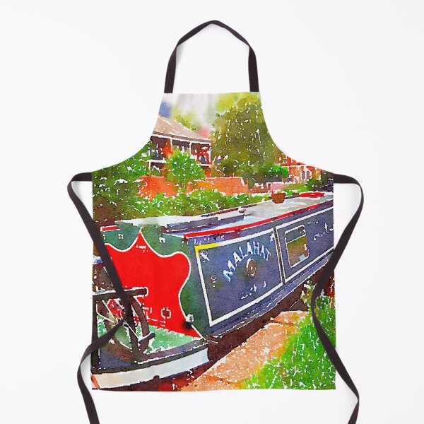 Artikelvorschau, Die Narrowboat Malahat entlang des Nottingham Canal entworfen und verkauft von Douglas E. Welch Design and Photography.