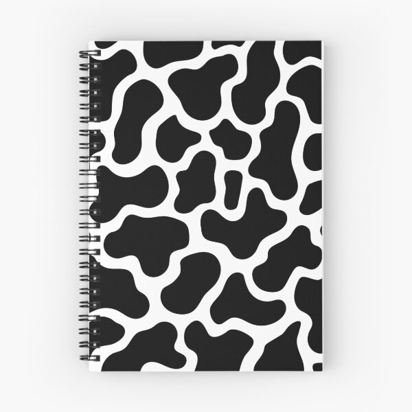 Item preview, Black and white cow pattern background illustration. designed and sold by Tuesday-Project.