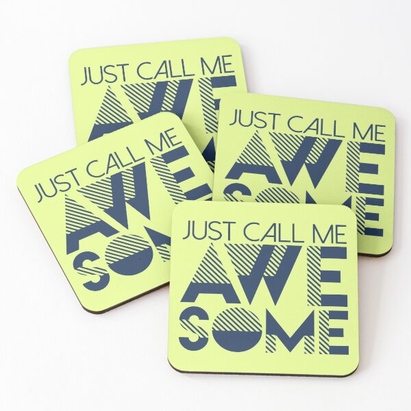 Item preview, Call Me Awesome designed and sold by Chirpy-Llama.