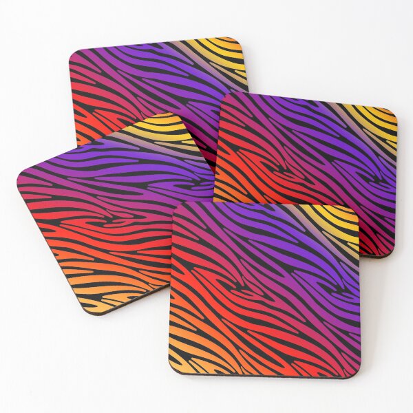 Item preview, Colorful Zebra Pattern  designed and sold by roocky.