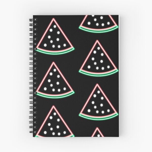 Item preview, Neon Red and Green Watermelon Slice Drawing designed and sold by ADreamWorld.