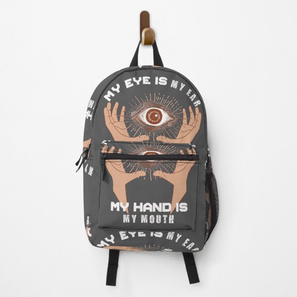 Item preview, My Eye Is My Ear - My Hand Is My Mouth  designed and sold by Hunter-Designs.