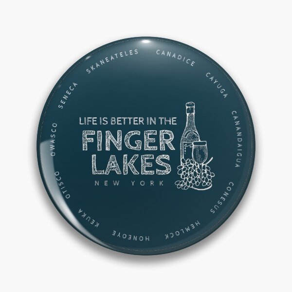 Item preview, Life is Better in the Finger Lakes Winery Gifts for Wine Tour NY designed and sold by Capybara Clothing.