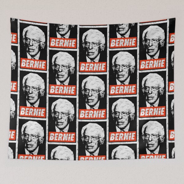 Item preview, Bernie (Black Worn Look) designed and sold by politicalamity.