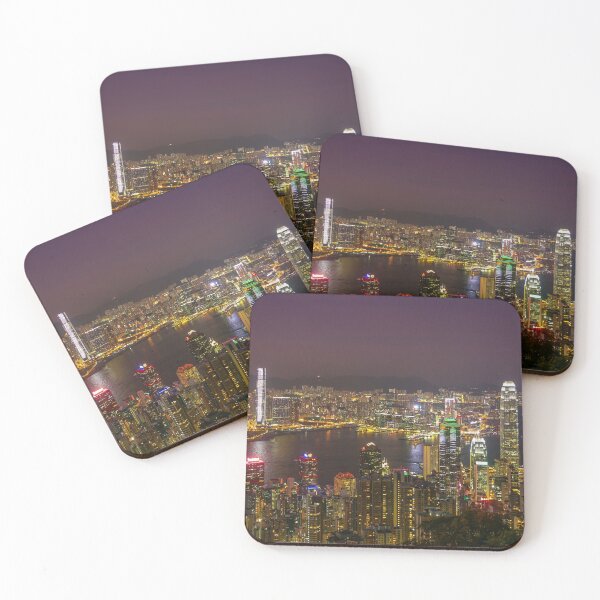 Item preview, Night View of Victoria Harbor, Hong Kong designed and sold by OliverTLChan.