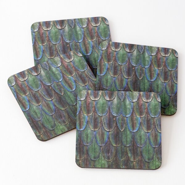 Item preview, Metallic Feather Pattern designed and sold by AnnoyedMouse.