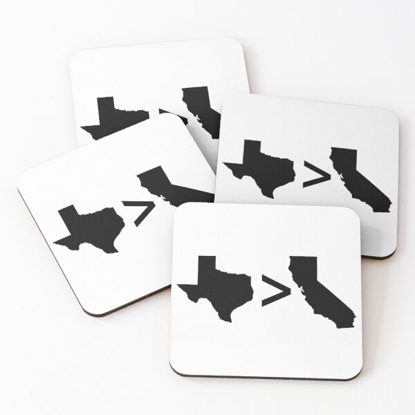 Item preview, Texas is Greater Than California Black designed and sold by Bo-Bros-Tees.