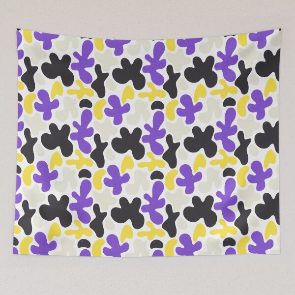 Item preview, Pride Splatter: Purple and Yellow designed and sold by CrystalJelly64.