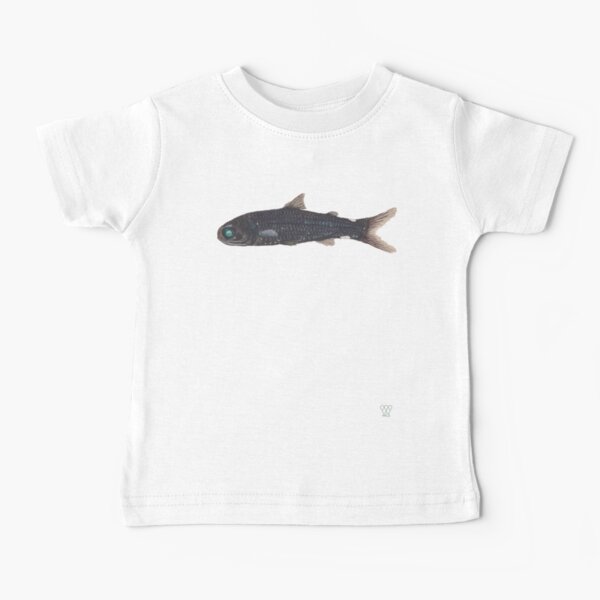 Green-Eyed Lantern Fish Baby T-Shirt