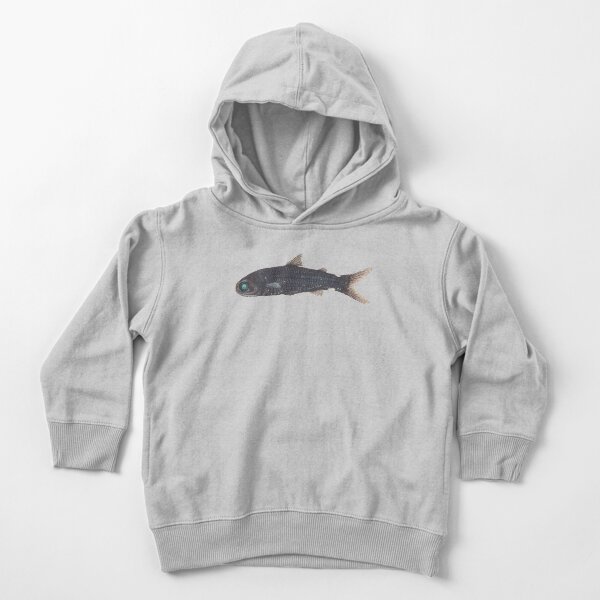 Green-Eyed Lantern Fish Toddler Pullover Hoodie
