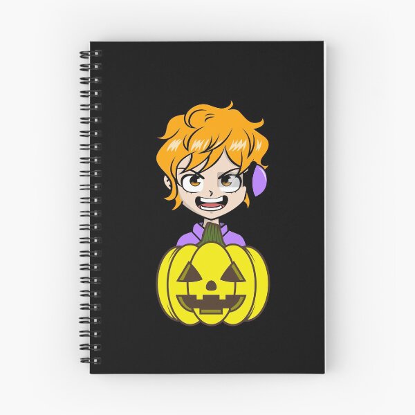Item preview, Just A Girl Who Loves Anime and Pumpkin Halloween Funny designed and sold by HppyStrngHelthy.