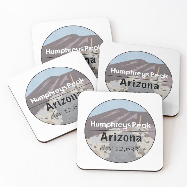 Item preview, Humphrys Peak Arizona - State Highpoint #12 designed and sold by PeakButtons.