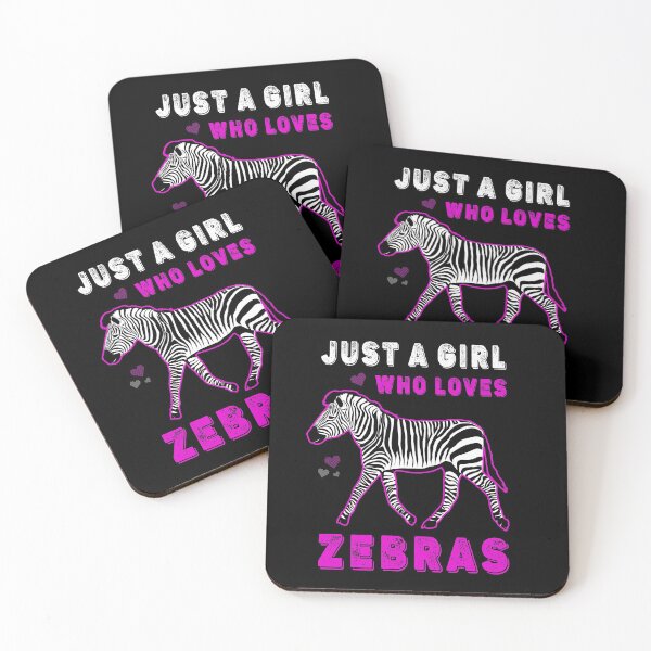 Item preview, Just A Girl Who Loves Zebra designed and sold by roocky.