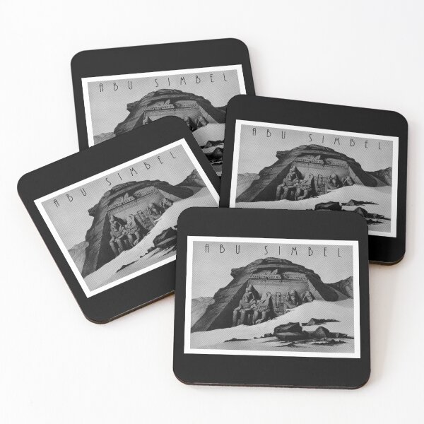 Item preview, Newsprint-ified Old Abu Simbel Image plus Name designed and sold by BReinbold.