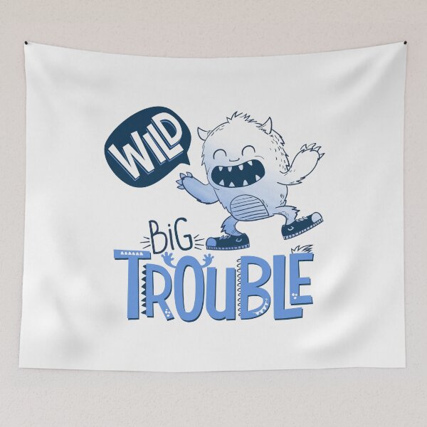 Item preview, Big Trouble designed and sold by Chirpy-Llama.