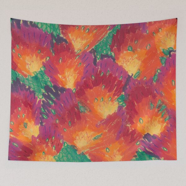 Item preview, Flame Flowers designed and sold by Sarah Aubry.