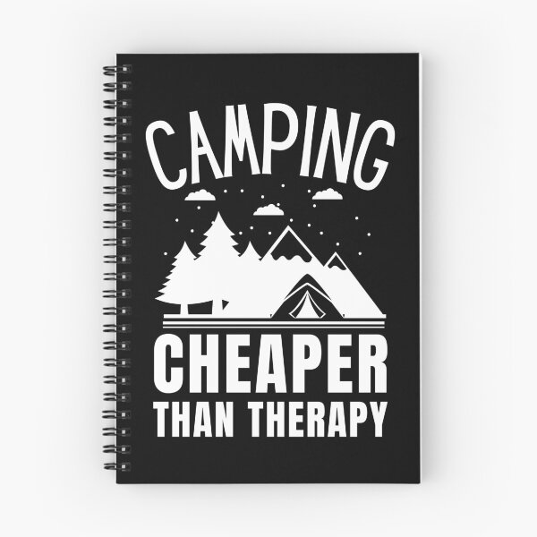 Item preview, Camping Cheaper Than Therapy designed and sold by Crafty-Mornings.