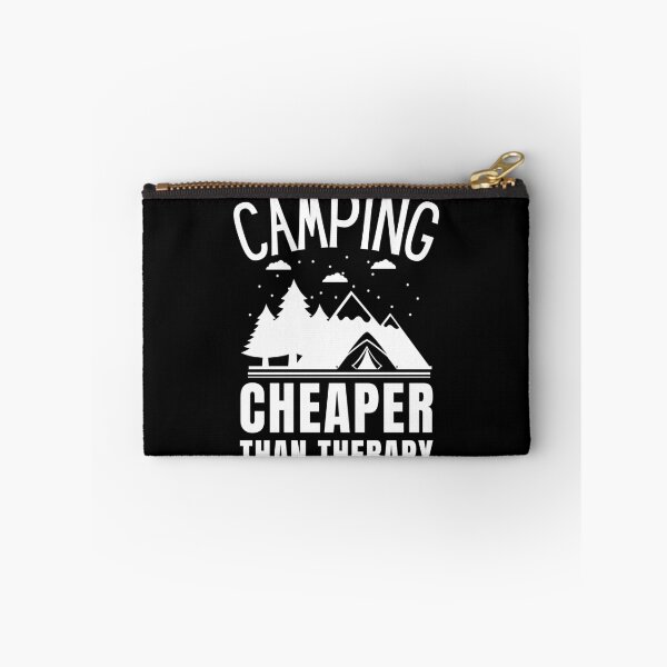 Item preview, Camping Cheaper Than Therapy designed and sold by Crafty-Mornings.