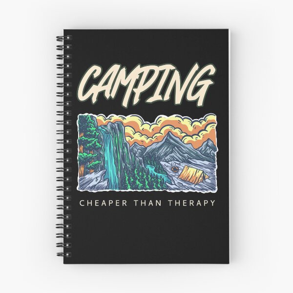 Item preview, Camping Cheaper Than Therapy designed and sold by Crafty-Mornings.