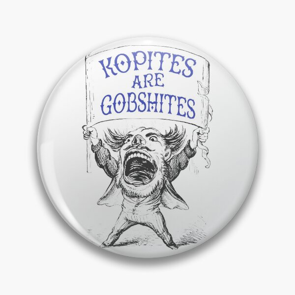 Item preview, Kopites Are Gobshites Vintage Illustration - Man With Sign designed and sold by toffeesshop.
