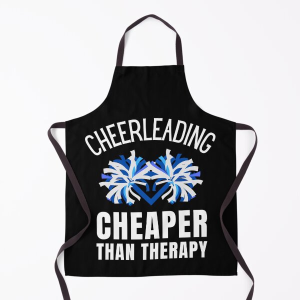 Item preview, Cheerleading Cheaper Than Therapy designed and sold by Crafty-Mornings.