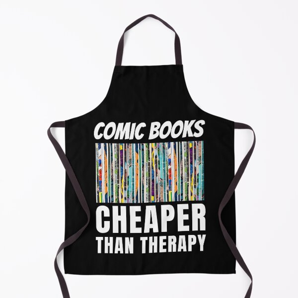 Item preview, Comic Books Cheaper Than Therapy designed and sold by Crafty-Mornings.