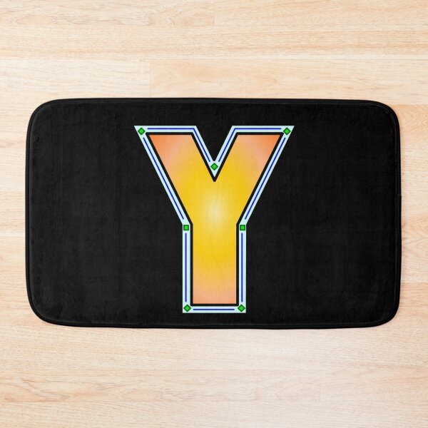 Item preview, Letter Y with Sunshine Gold Center designed and sold by artfulnotebook.