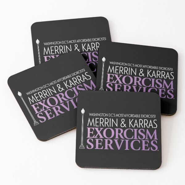 Item preview, Merrin & Karras Exorcism Services designed and sold by CuriousCurios.