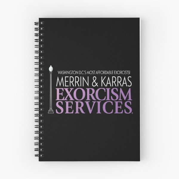 Item preview, Merrin & Karras Exorcism Services designed and sold by CuriousCurios.