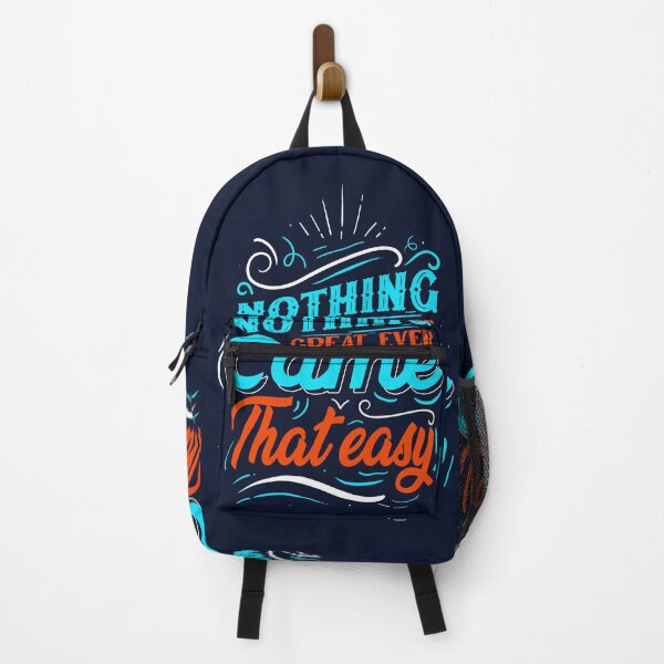 Item preview, Positive Lettering Nothing Great Ever Came That Easy Background designed and sold by Peekonet.