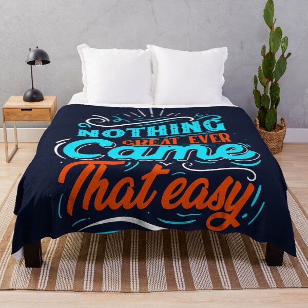 Item preview, Positive Lettering Nothing Great Ever Came That Easy Background designed and sold by Peekonet.