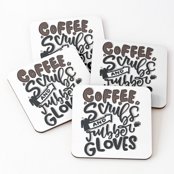 Item preview, COFFEE SCRUBS AND RUBBER GLOVES designed and sold by Hisgracefulpen.