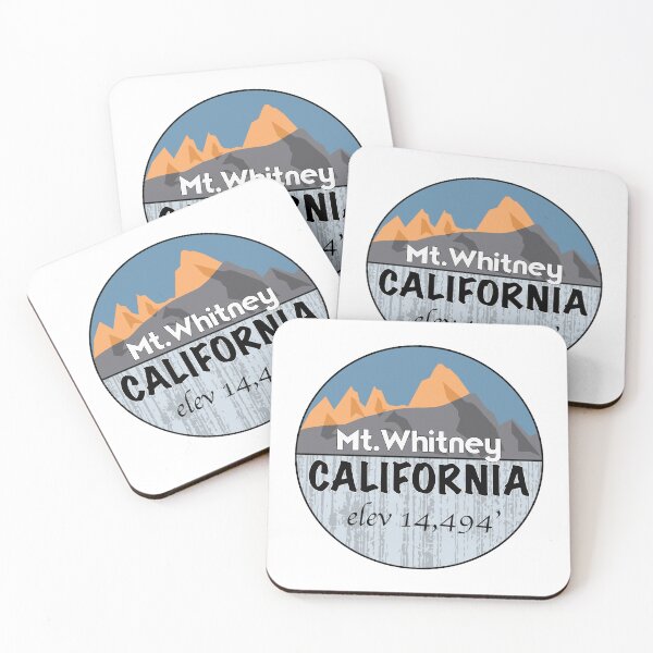 Item preview, Whitney Peak California - State Highpoint #02 designed and sold by PeakButtons.
