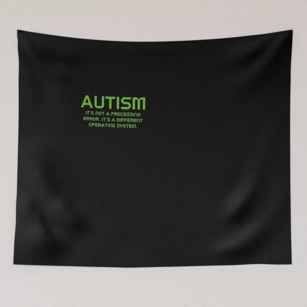 Item preview, Autism Operating System designed and sold by Sellberg52.
