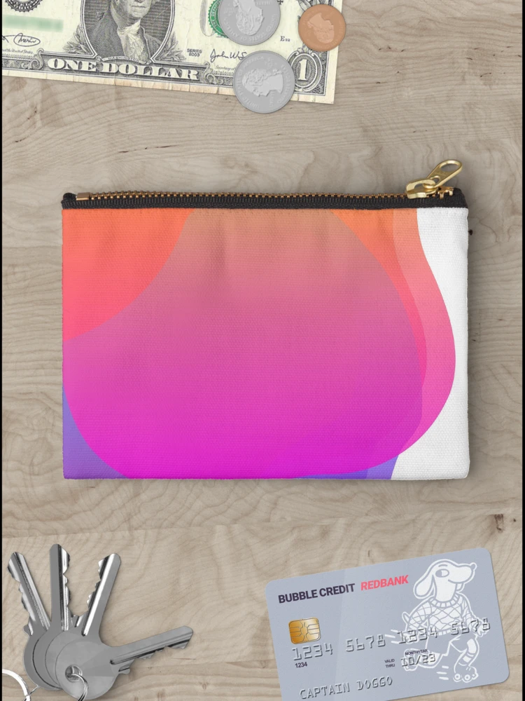 Thumbnail 3 of 4, Zipper Pouch, Color Gradient Pattern designed and sold by Earthjoys.
