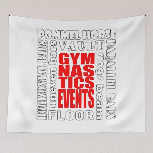 Item preview, Gymnastics Sporting Events designed and sold by MimsTees.
