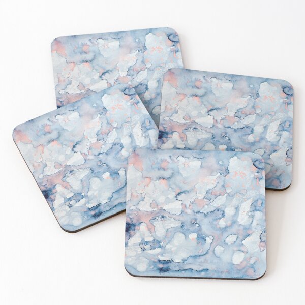 Item preview, Watercolor wash Mixture of Blue and pink  designed and sold by Gainor Andrews.