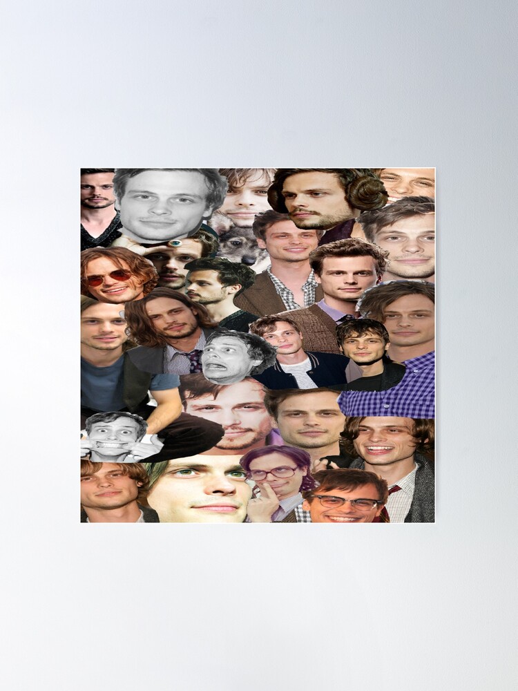 Matthew Gray Gubler Kisses Poster for Sale by Oofmybonez