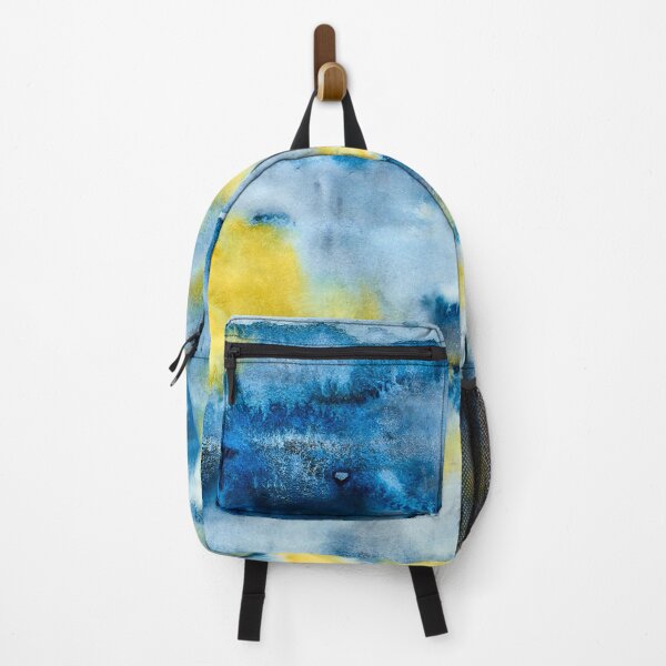 Item preview, Watercolor wash Mixture of Blue and Yellow designed and sold by Gainor Andrews.