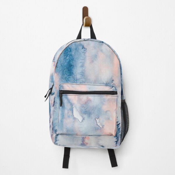 Item preview, Watercolor wash Mixture of Blue and pink splotches designed and sold by Gainor Andrews.