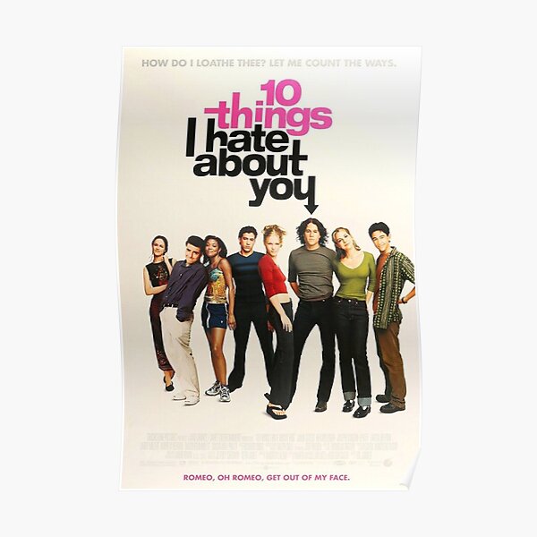10 things I hate about you cute Poster