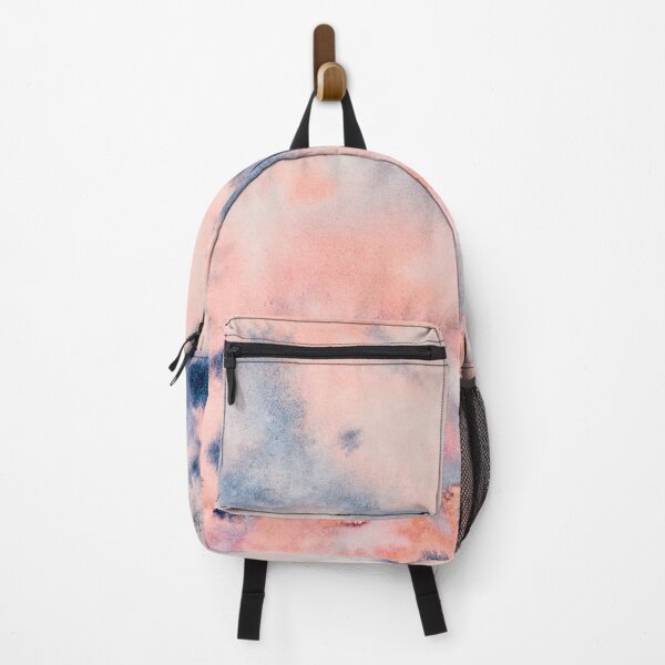 Item preview, Watercolor wash Mixture of Blue and pink flow designed and sold by Gainor Andrews.