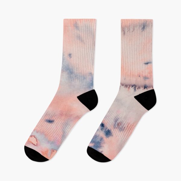 Item preview, Watercolor wash Mixture of Blue and pink flow designed and sold by Gainor Andrews.