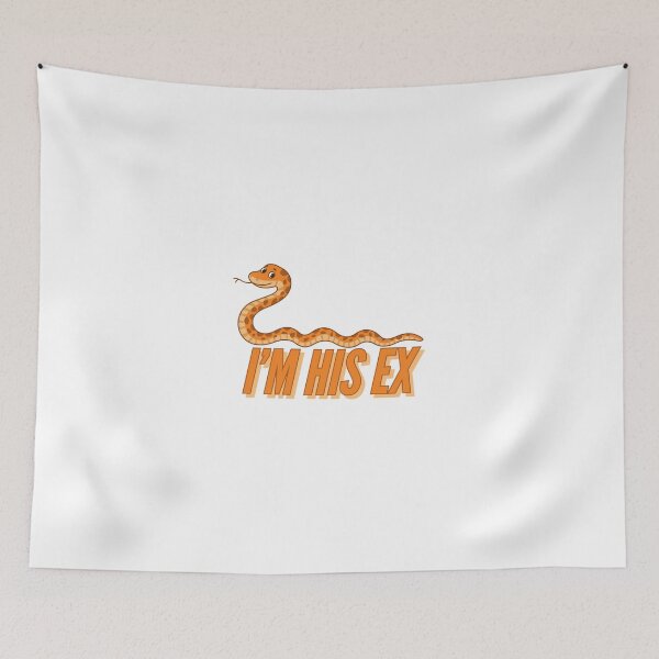 Item preview, SAY HEY TO MY EX GIRLFRIEND (SNAKE) designed and sold by ZouhirArraki.