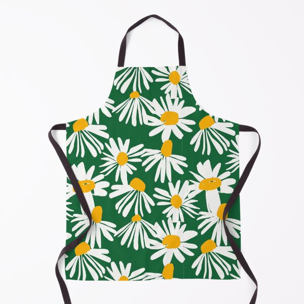 Item preview, Green Yellow Daisies - Hand Drawn Flowers designed and sold by Alli Well.