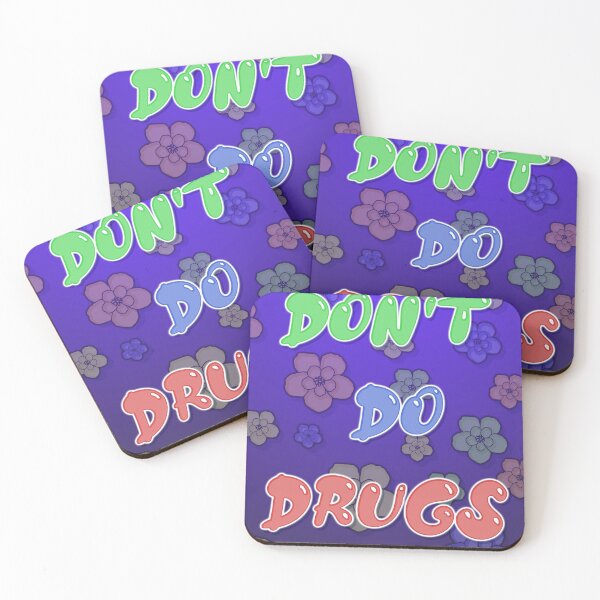 Item preview, Don't Do Drugs Purple version designed and sold by SlushyDesign.