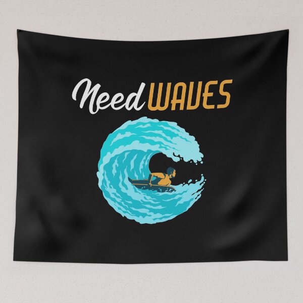 Item preview, Need Waves Funny Bodyboard Bodyboarding design designed and sold by jakehughes2015.